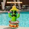 Inflatable Cactus Cooler with Sombrero Hat for Fiesta, Cinco de Mayo Party Supplies, Inflatable , Pool Party Decoration
